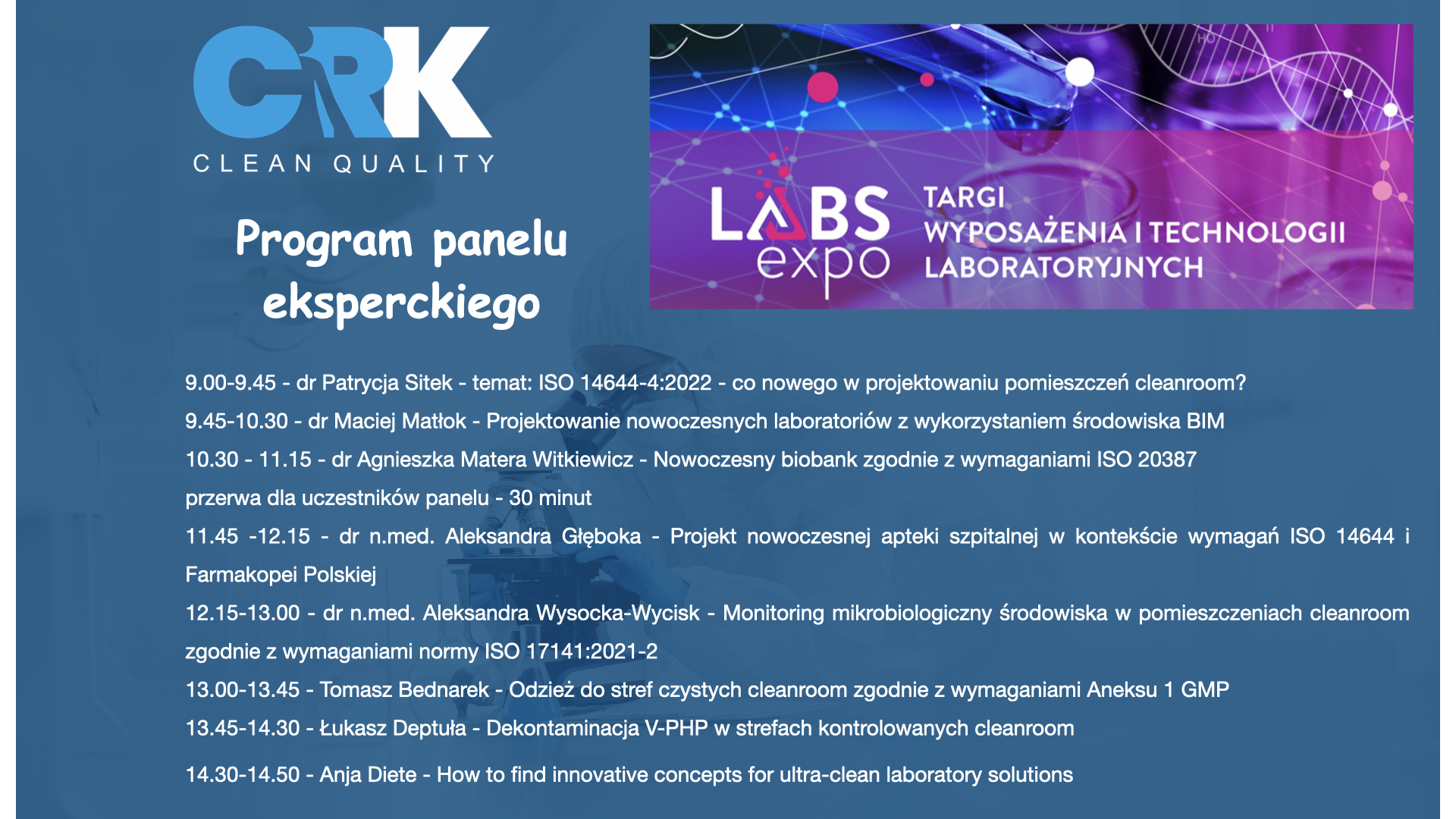 Labs Expo plan
